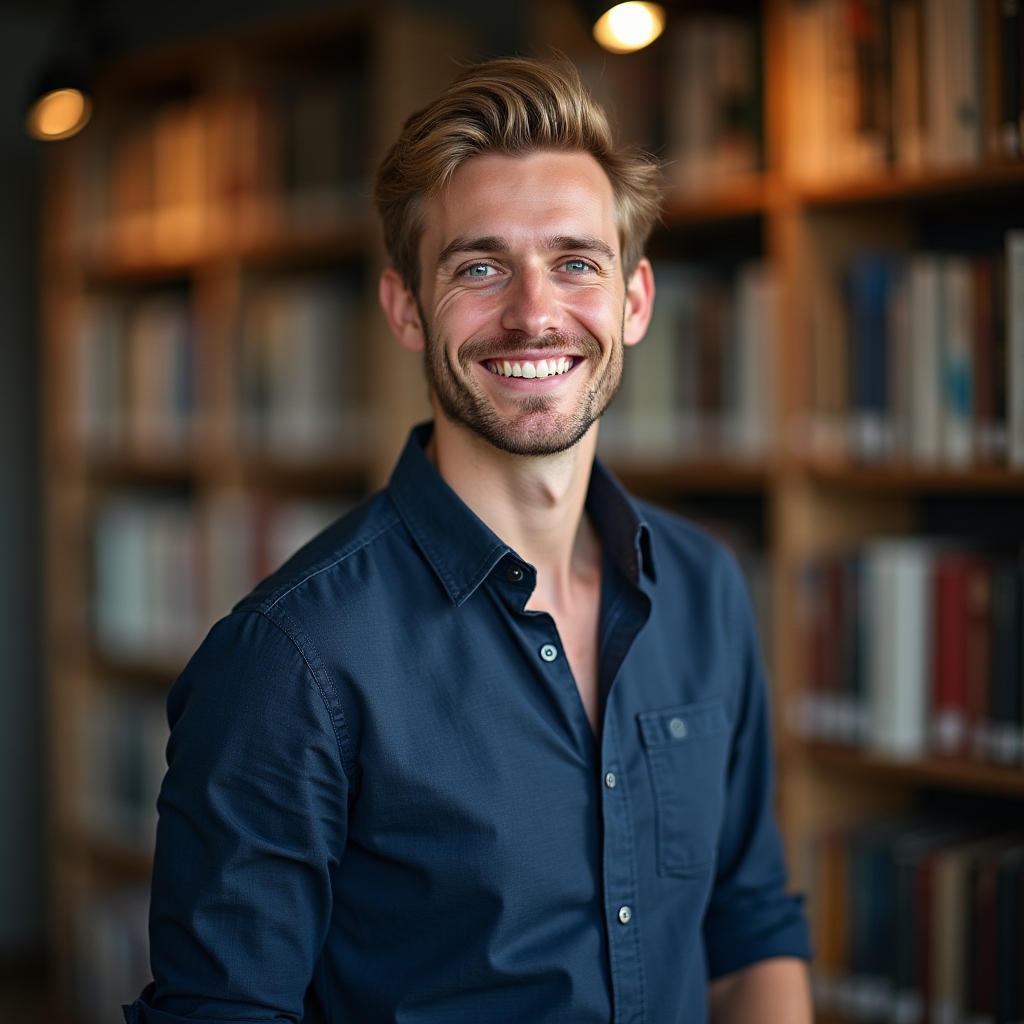 Marcus Weber, facilitador de conversación en alemán e inglés
